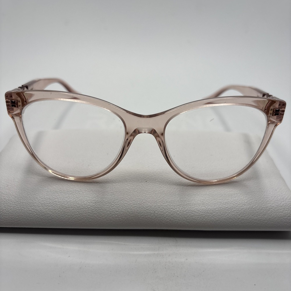 Versace Eyeglasses MOD 3304 5339 Glasses Crystal Pink Pale Gold 53-18-140mm #224